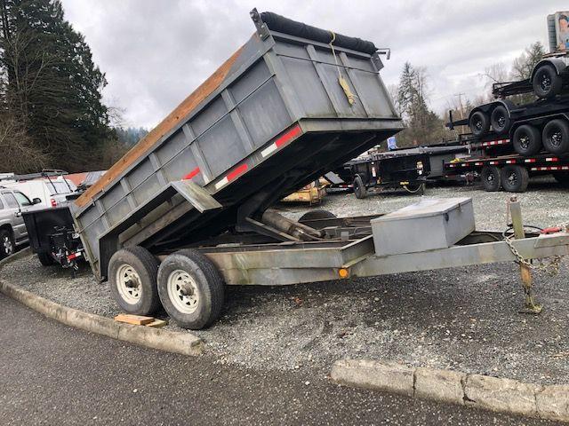 2002 Logan Coach 7x12 Dump Trailer 2002 Logan Coach 7x12 Dump Trailer