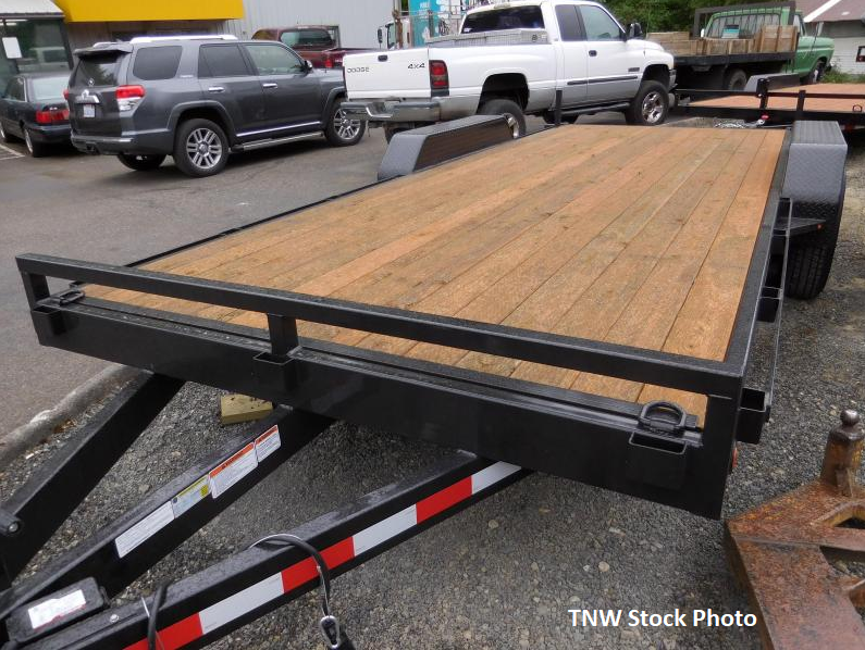 2018 Iron Eagle 7x20 14K Series Flatbed Equipment Trailer 2018 Iron Eagle 7x20 14K Series Flatbed Equipment Trailer