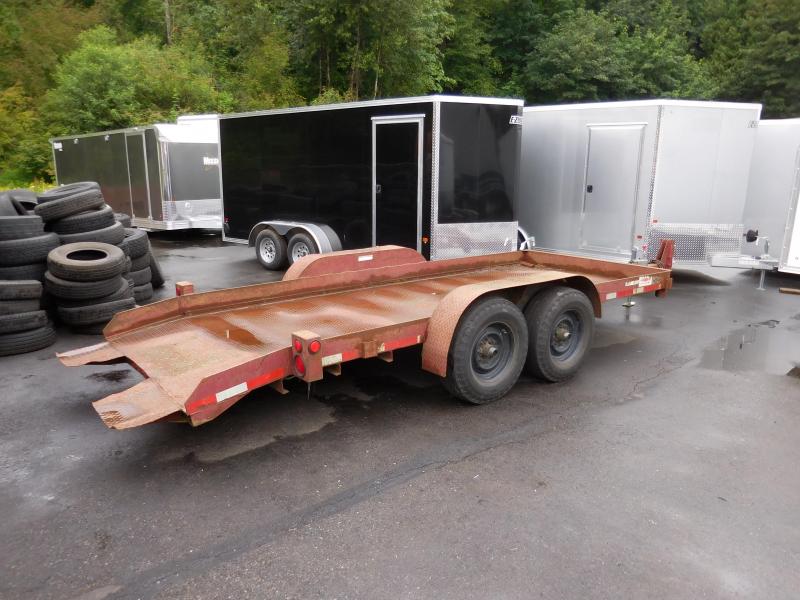 1999 Butler 7x16 12k tilt Equipment Trailer 1999 Butler 7x16 12k tilt Equipment Trailer