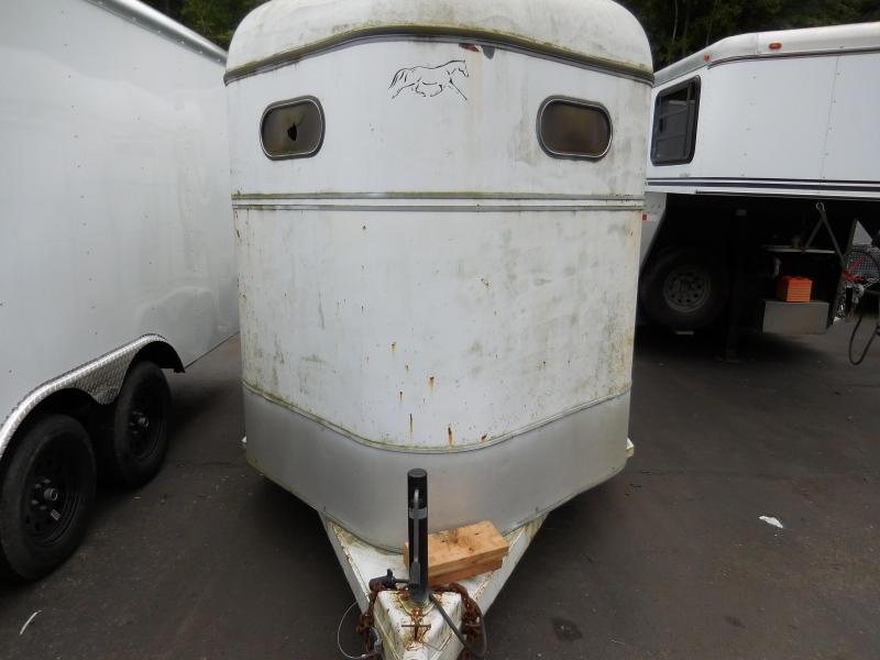 1996 Morgan Built 2H Slant Livestock Trailer 1996 Morgan Built 2H Slant Livestock Trailer