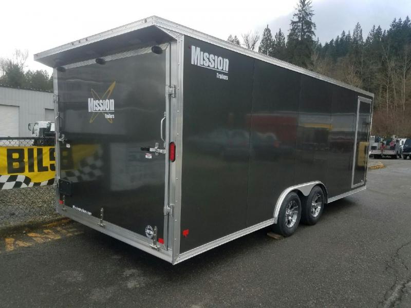2018 Mission & EZ Hauler All Aluminum Enclosed Cargo Trailer's 2018 Mission & EZ Hauler All Aluminum Enclosed Cargo Trailer's