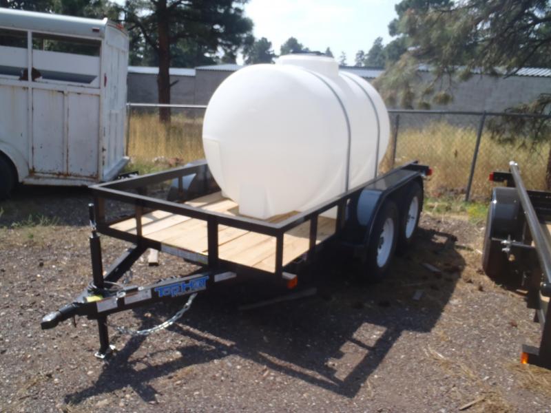 Water Trailer 5x10 Tandem Axle pipe Rail Utility Trailer Water Trailer 5x10 Tandem Axle pipe Rail Utility Trailer