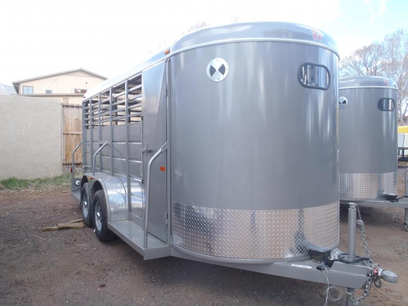 6x16 All around Stock Trailer made by W-W Trailers 6x16 All around Stock Trailer made by W-W Trailers