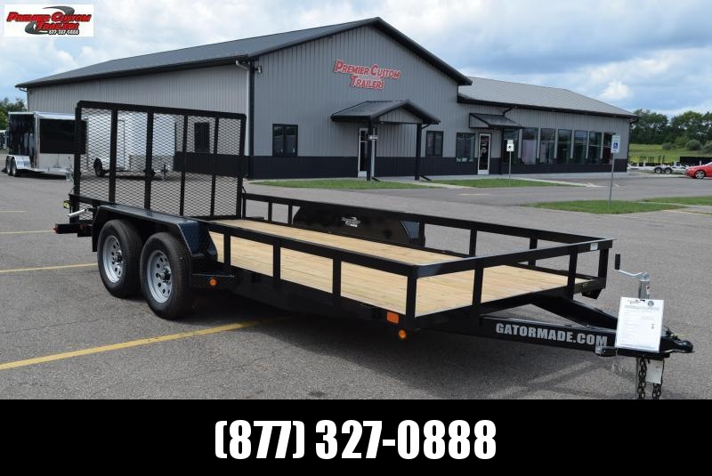 2020 GATORMADE 82"X16' OPEN LANDSCAPE TRAILER 2020 GATORMADE 82"X16' OPEN LANDSCAPE TRAILER