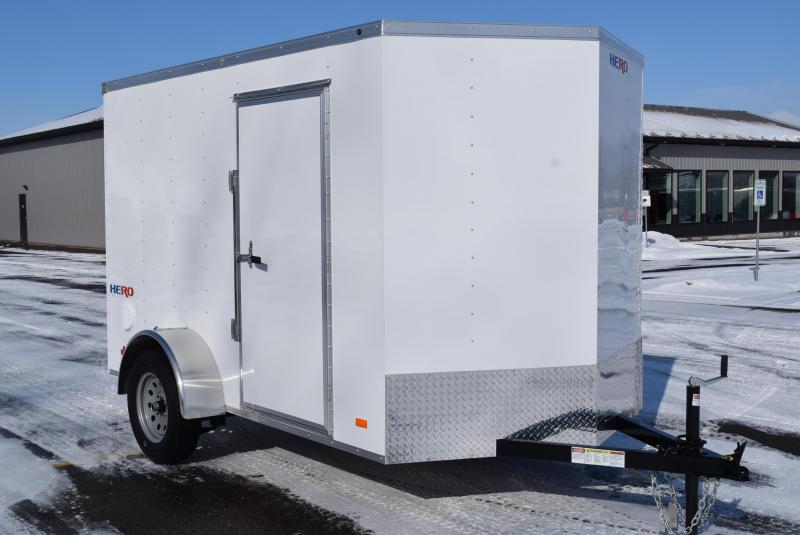 2019 BRAVO HERO 6x10 ENCLOSED CARGO TRAILER 2019 BRAVO HERO 6x10 ENCLOSED CARGO TRAILER