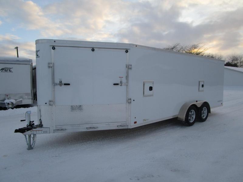 2018 RAVEN 24' ENCLOSED SNOWMOBILE/UTV TRAILER w/SNOW PACKAGE 2018 RAVEN 24' ENCLOSED SNOWMOBILE/UTV TRAILER w/SNOW PACKAGE