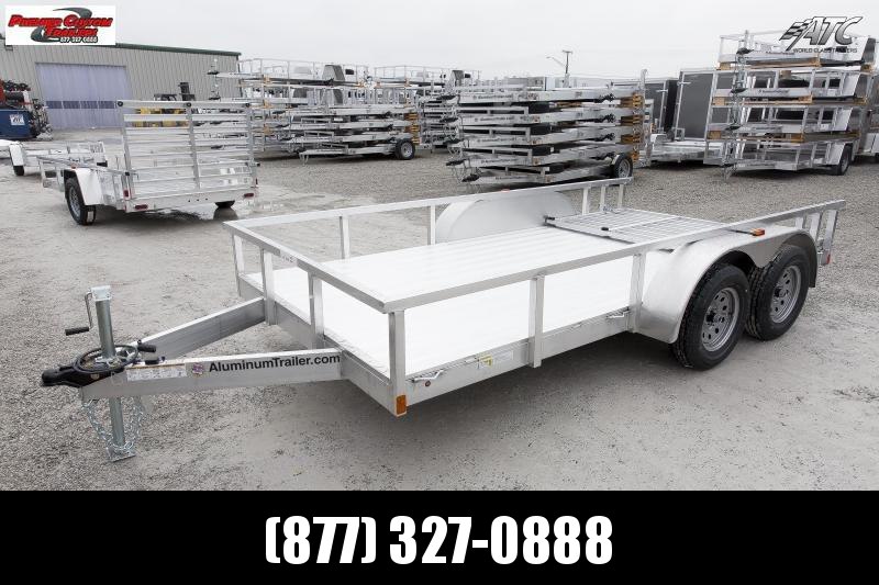 2019 ATC ALL ALUMINUM 7x16 TANDEM AXLE UTILITY TRAILER w/RAMP GATE in Ashburn, VA 2019 ATC ALL ALUMINUM 7x16 TANDEM AXLE UTILITY TRAILER w/RAMP GATE in Ashburn, VA