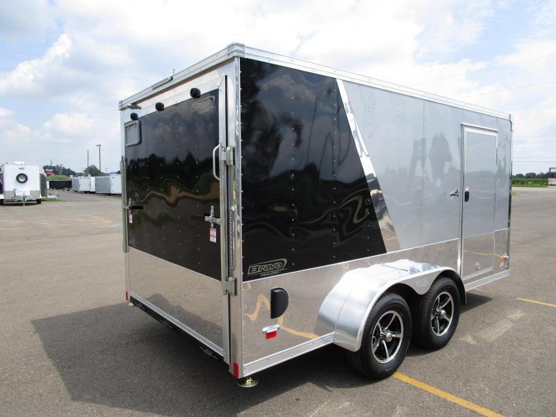 2019 BRAVO STAR 7x14 ENCLOSED MOTORCYCLE TRAILER Trailers For Sale Near Me