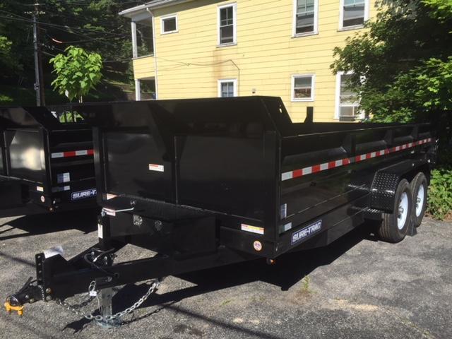 2018 Sure-Trac 7x16 dump trailer 2018 Sure-Trac 7x16 dump trailer
