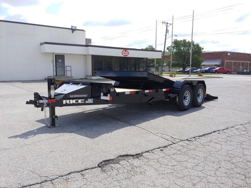 2019 Rice 82"x16'+4' Equipment Tilt Trailer - 14k 2019 Rice 82"x16'+4' Equipment Tilt Trailer - 14k