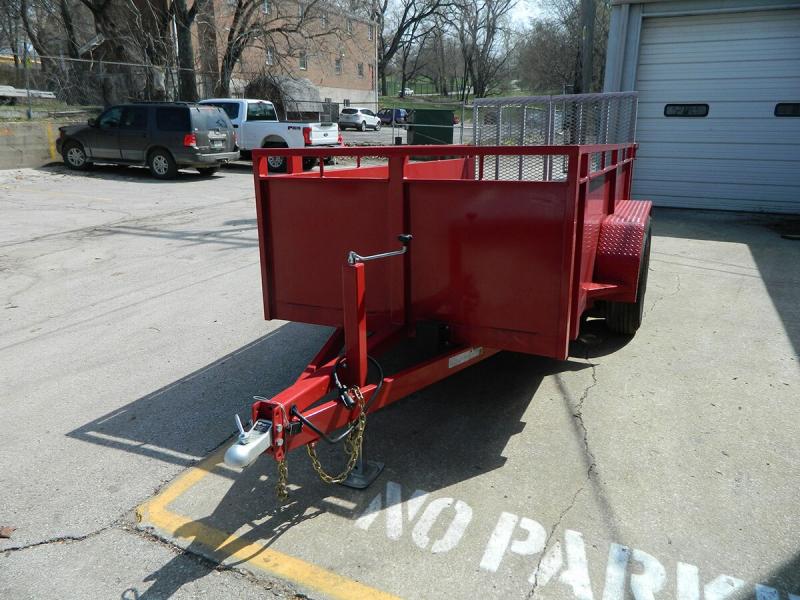Croft High Side Utility Trailer 5'x12' w/ 32" High Sides - 10K Croft High Side Utility Trailer 5'x12' w/ 32" High Sides - 10K