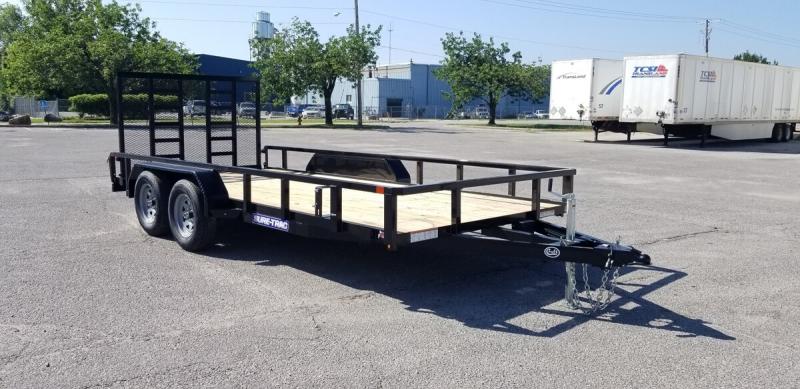 2019 Sure-Trac 82"x16' Tube Top Utility Trailer w/ Brakes 2019 Sure-Trac 82"x16' Tube Top Utility Trailer w/ Brakes