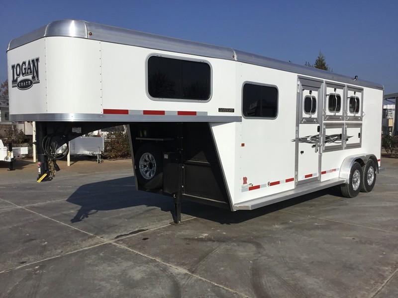 NEW 2019 Logan Coach 3H Rampage GN Horse Trailer NEW 2019 Logan Coach 3H Rampage GN Horse Trailer