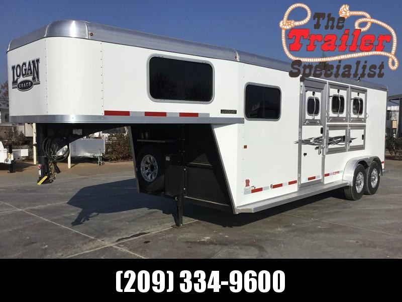 NEW 2019 Logan Coach 3H Rampage GN Horse Trailer NEW 2019 Logan Coach 3H Rampage GN Horse Trailer