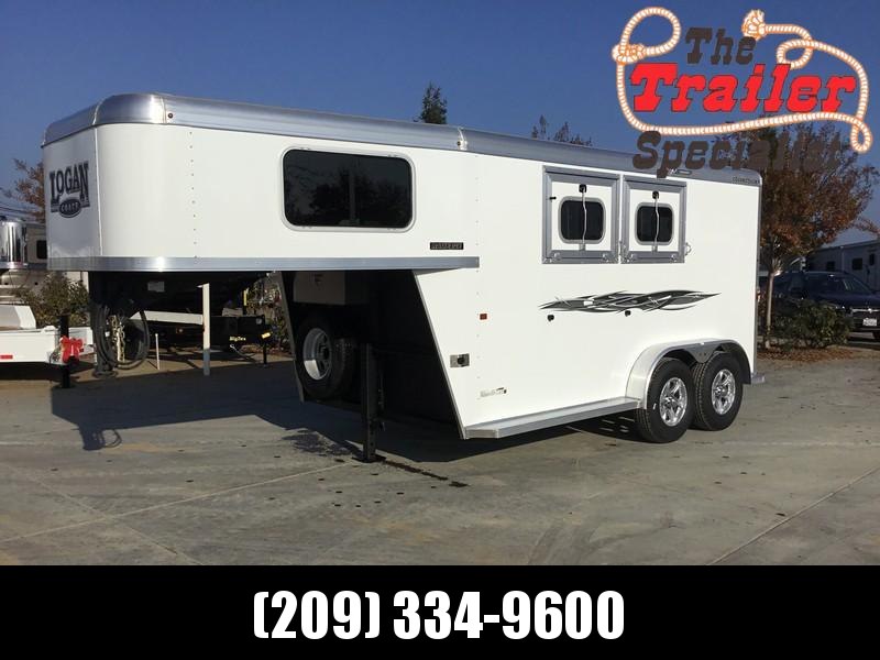 NEW 2019 Logan Coach 2H Rampage GN Horse Trailer NEW 2019 Logan Coach 2H Rampage GN Horse Trailer