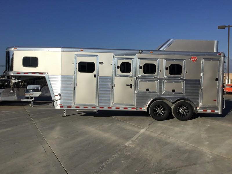 new 2019 hart trailers 3 horse tradition smart tack horse trailer