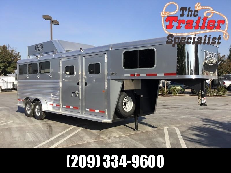NEW 2019 Logan Coach 3H Razor GN Side Tack Horse Trailer NEW 2019 Logan Coach 3H Razor GN Side Tack Horse Trailer