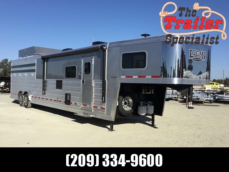 NEW 2019 Logan Coach Select 14 ft Stock Combo 14 ft LQ Livestock Trailer NEW 2019 Logan Coach Select 14 ft Stock Combo 14 ft LQ Livestock Trailer