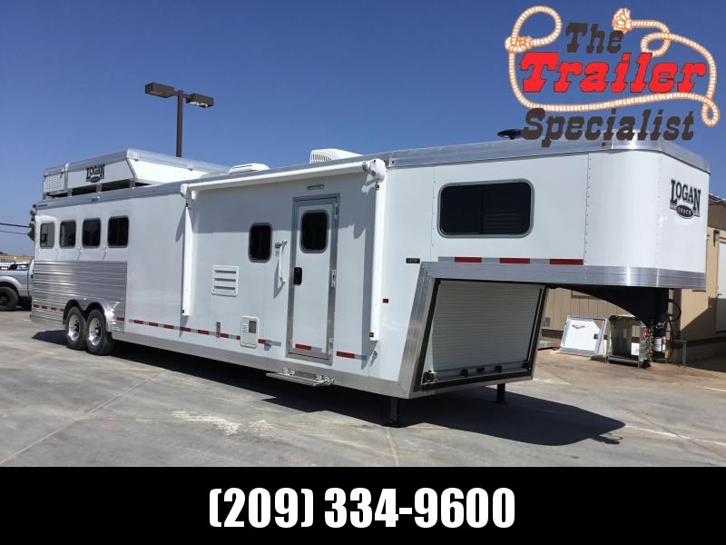 New 2019 Logan Coach 813 S/O Plat PKG 4 Horse Living Quarters Trailer New 2019 Logan Coach 813 S/O Plat PKG 4 Horse Living Quarters Trailer