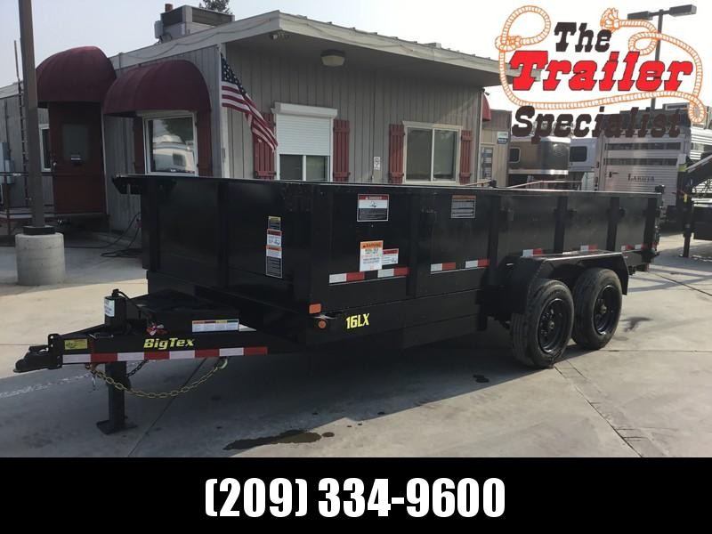 New 2019 Big Tex 16LX-16 17.5 GVW 7x16 Dump Trailer New 2019 Big Tex 16LX-16 17.5 GVW 7x16 Dump Trailer