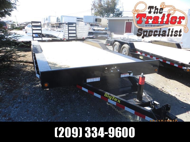 2017 Big Tex Trailers 10DF-20 Equipment Trailer 102"x20' 10k VIN:31147 2017 Big Tex Trailers 10DF-20 Equipment Trailer 102"x20' 10k VIN:31147