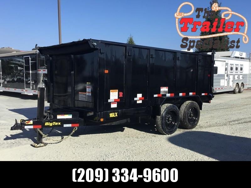 New 2018 Big Tex 16LX-14P4HJ 17.5K GVW 7x14 4' sides Dump Trailer New 2018 Big Tex 16LX-14P4HJ 17.5K GVW 7x14 4' sides Dump Trailer