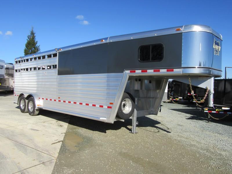 new 2018 hart trailers lariat stockcombo 22 livestock trailer vin