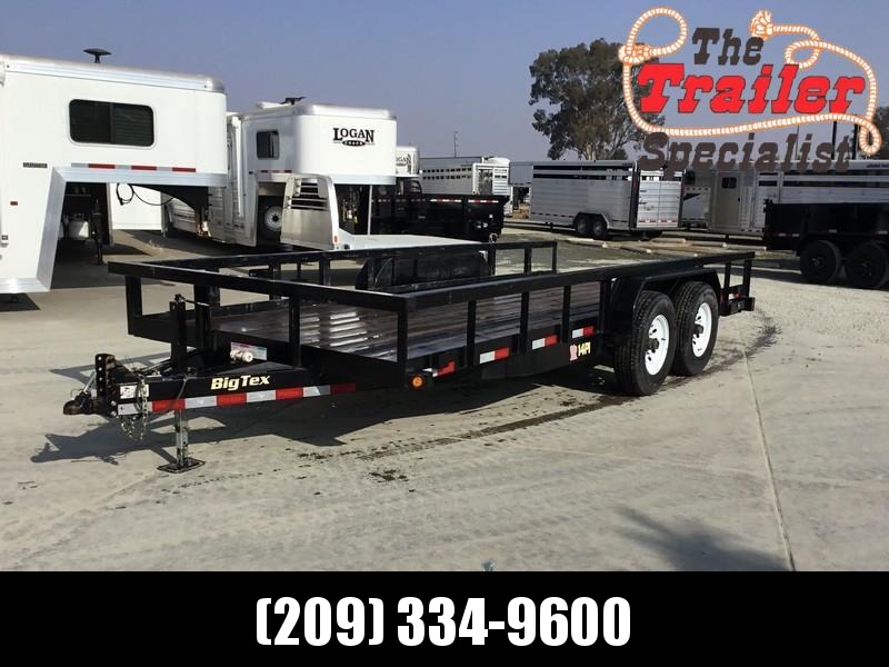 Used 2015 Big Tex 14PI-18 Utility Trailer 83" x 18 14K Used 2015 Big Tex 14PI-18 Utility Trailer 83" x 18 14K