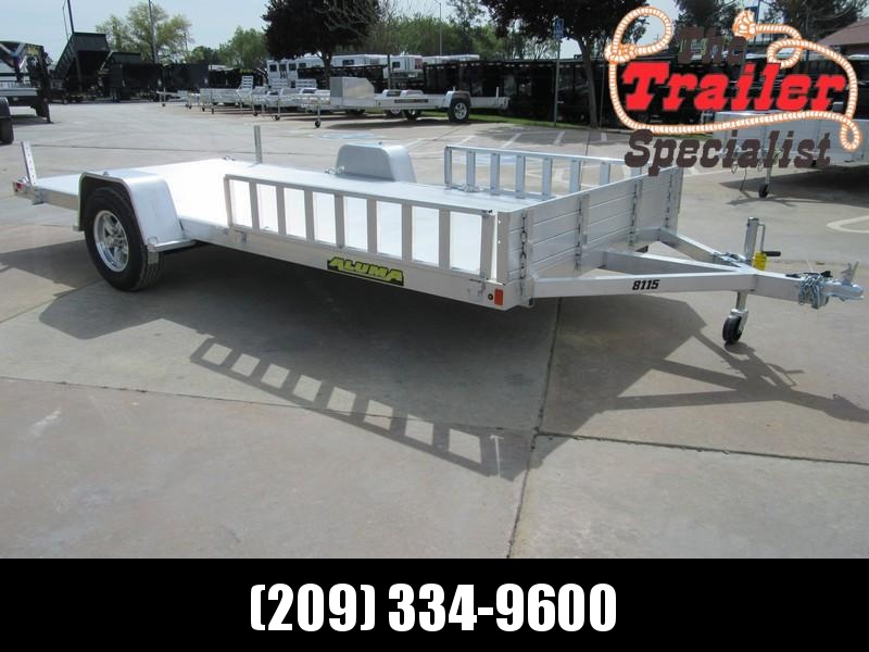 New 2019 Aluma 8115 81"x15' aluminum Utility Trailer New 2019 Aluma 8115 81"x15' aluminum Utility Trailer
