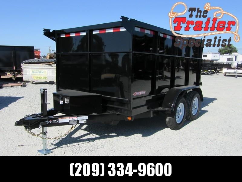 New 2020 Five Star DT257 6x10 7K GVW 4' Sides Dump Trailer New 2020 Five Star DT257 6x10 7K GVW 4' Sides Dump Trailer