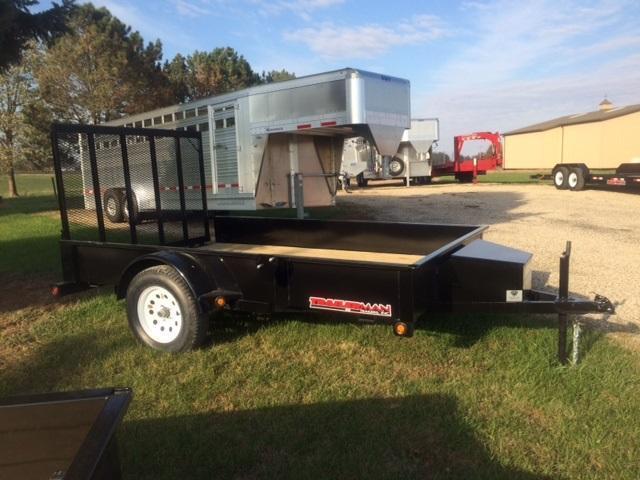 2019 Trailerman Trailers Inc. Solid Side 77 X 10 Utility Trailer 2019 Trailerman Trailers Inc. Solid Side 77 X 10 Utility Trailer