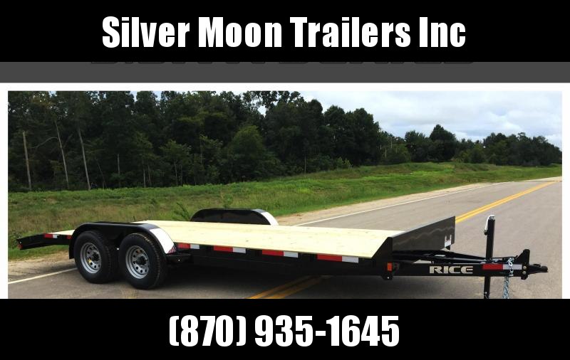 2018 FMCM Rice 10k 82"x20' Equipment Trailer 2018 FMCM Rice 10k 82"x20' Equipment Trailer