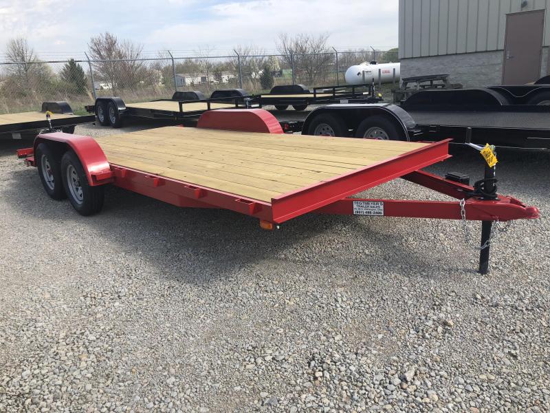 18' Car Trailers Wood Floor w/ ramps - Brake 18' Car Trailers Wood Floor w/ ramps - Brake