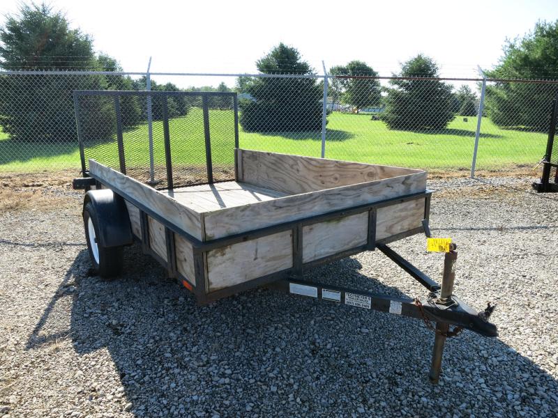 Used 6x10 Single Axle Utility Trailer Used 6x10 Single Axle Utility Trailer