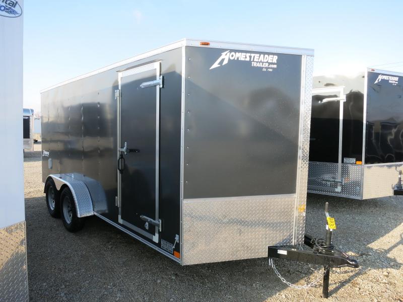Homesteader 7x16 Enclosed Trailer with Ramp Door Homesteader 7x16 Enclosed Trailer with Ramp Door