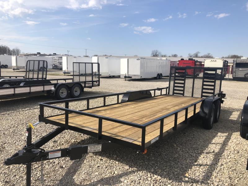 American Manufacturing 7x20 Utility Trailer w/ Heavy Duty Gate American Manufacturing 7x20 Utility Trailer w/ Heavy Duty Gate