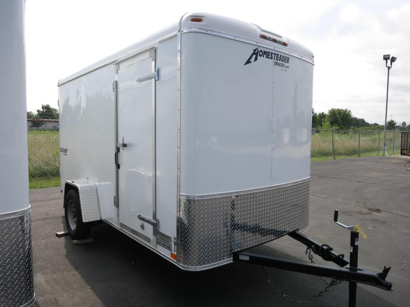 Homesteader Trailers 6X12 Enclosed with Double Rear Doors Homesteader Trailers 6X12 Enclosed with Double Rear Doors