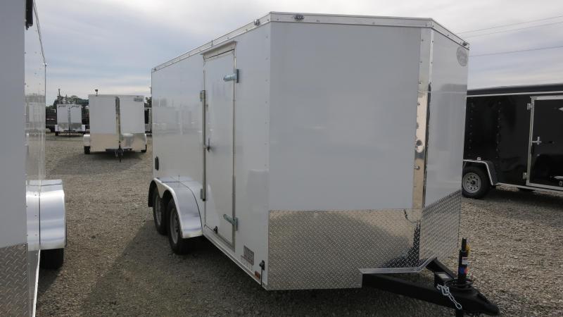 Continental Cargo 7X14 Enclosed Trailers W/ Ramp Door - LED - Dome Light Continental Cargo 7X14 Enclosed Trailers W/ Ramp Door - LED - Dome Light
