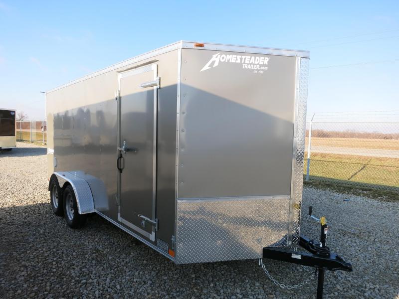 Homesteader 7x16 Enclosed Trailer with Ramp Door Homesteader 7x16 Enclosed Trailer with Ramp Door