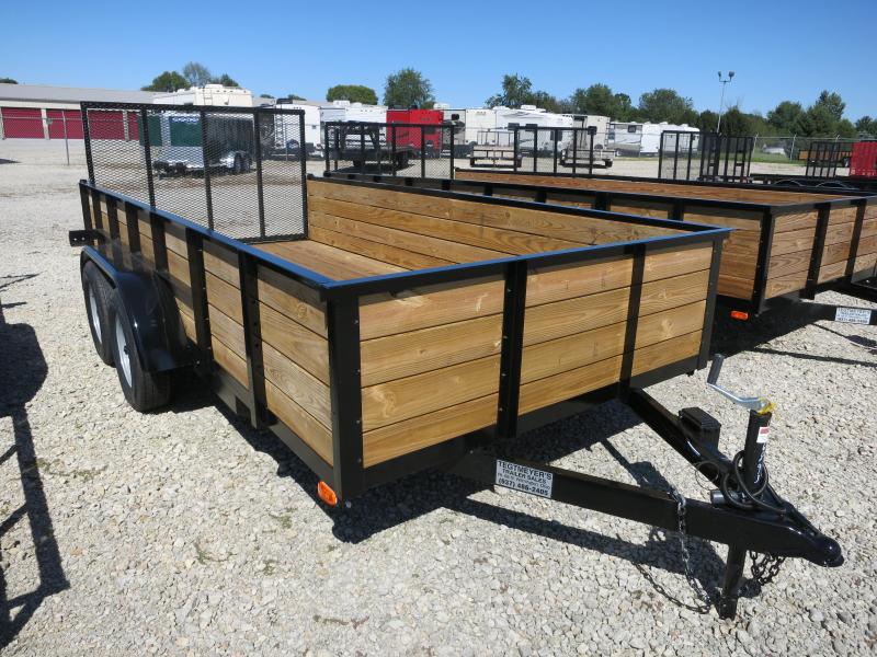 American Manufacturing 7x14 High Side Utility Trailer w/ Gate American Manufacturing 7x14 High Side Utility Trailer w/ Gate