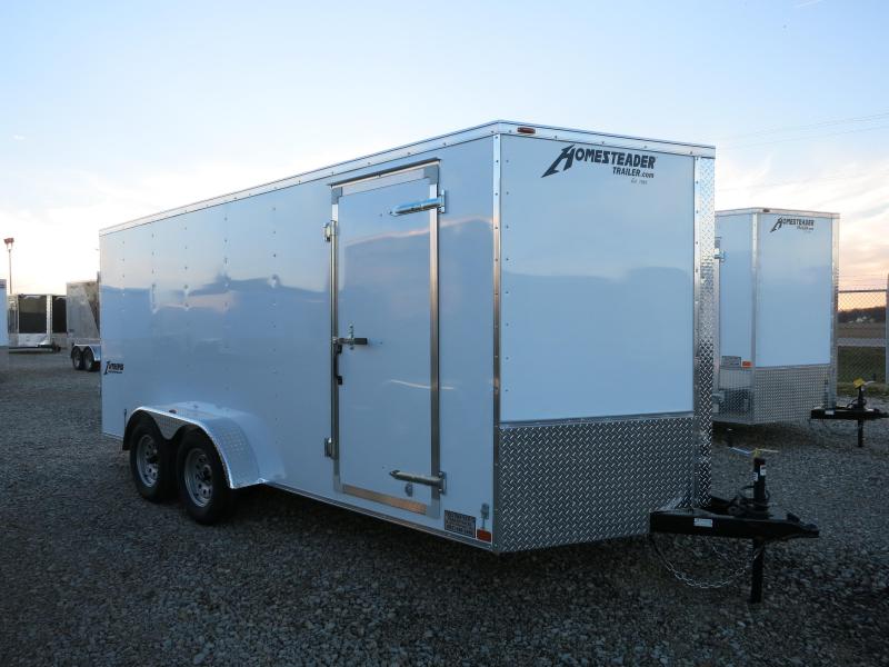 Homesteader 7x16 Enclosed Trailer w/ Double Rear Doors Homesteader 7x16 Enclosed Trailer w/ Double Rear Doors