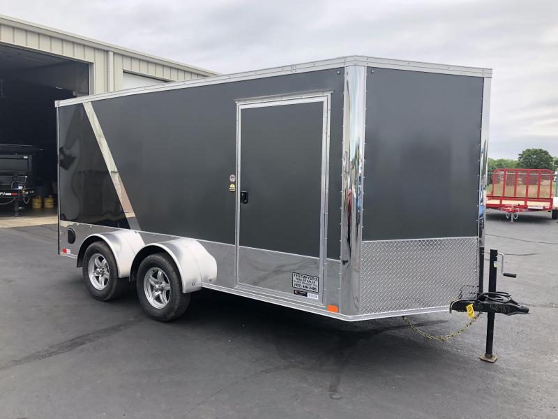 United 7x16 Tandem Axle XLMTV Enclosed Trailer United 7x16 Tandem Axle XLMTV Enclosed Trailer