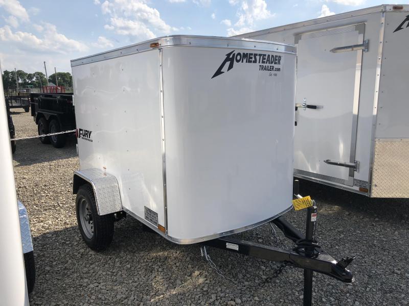 Homesteader 4x6 Single Axle Enclosed w/ Single Rear Door Homesteader 4x6 Single Axle Enclosed w/ Single Rear Door