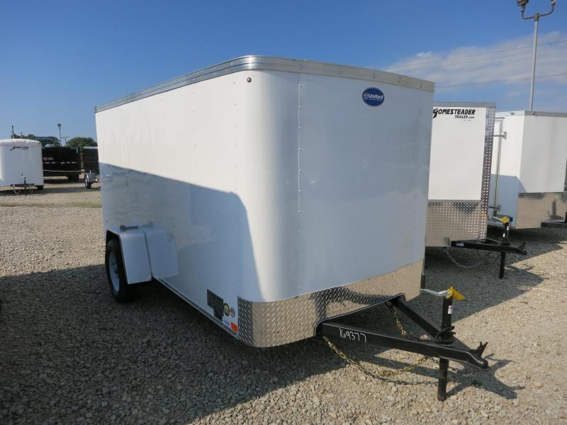 United Trailers 6X12 Single Axle Enclosed Trailer United Trailers 6X12 Single Axle Enclosed Trailer