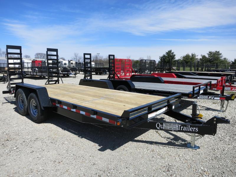 Quality Trailers 18' Wood Floor Flatbed Trailer w/ ramps - 14000 GVW in Ashburn, VA Quality Trailers 18' Wood Floor Flatbed Trailer w/ ramps - 14000 GVW in Ashburn, VA