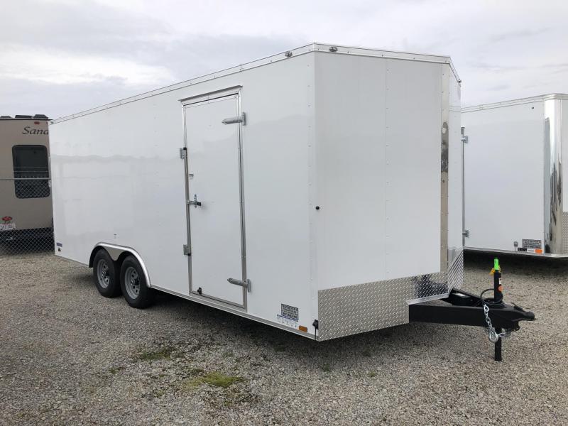 Continental Cargo 8.5X20 Tandem Axle Enclosed Trailer W/ Ramp Door - Roof Vent - D rings Continental Cargo 8.5X20 Tandem Axle Enclosed Trailer W/ Ramp Door - Roof Vent - D rings
