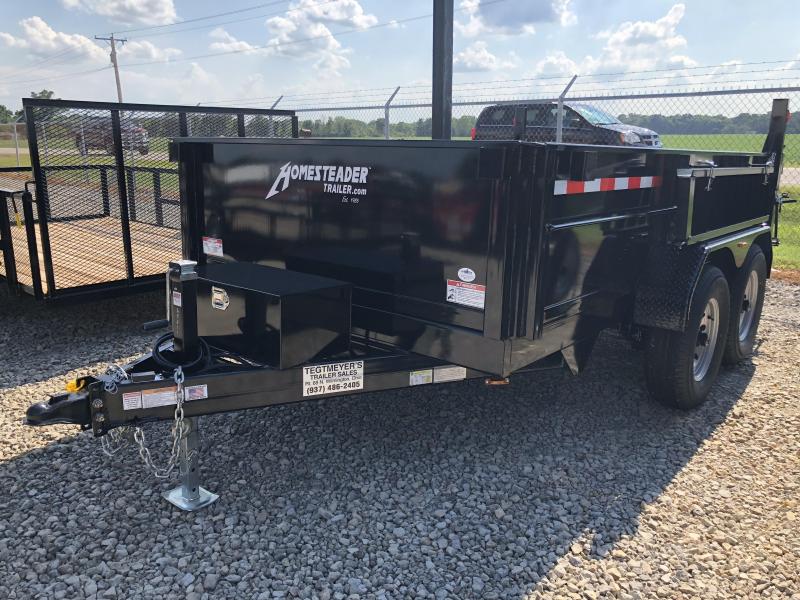 Homesteader Trailers - 7x12 Dump Trailer Homesteader Trailers - 7x12 Dump Trailer