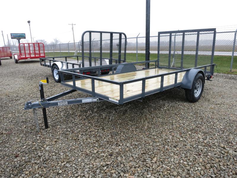 Lone Wolf Trailers 6x12 Utility Trailer w/ Rear Gate- 2" Coupler Lone Wolf Trailers 6x12 Utility Trailer w/ Rear Gate- 2" Coupler