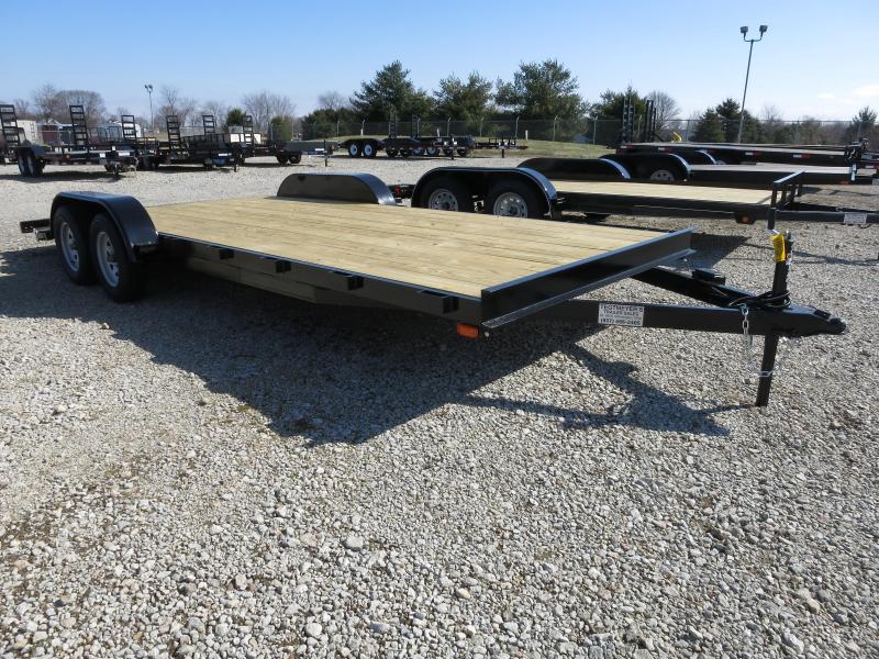 20' Car Trailers Wood Floor w/ ramps - Brake 20' Car Trailers Wood Floor w/ ramps - Brake