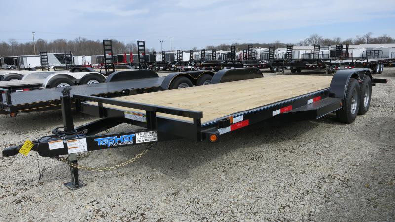 Top Hat Trailers 20' Tandem Axle Car Trailers w/ Ramps Top Hat Trailers 20' Tandem Axle Car Trailers w/ Ramps